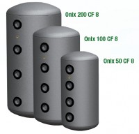 100 Ltr. ONIX Puffertank, isoliert, Type 100CF8